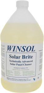 winsol solar brite cleaning solution