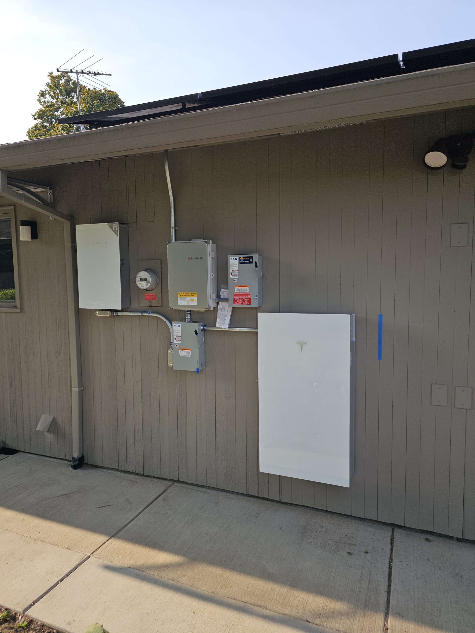 Residential battery backup, Portland